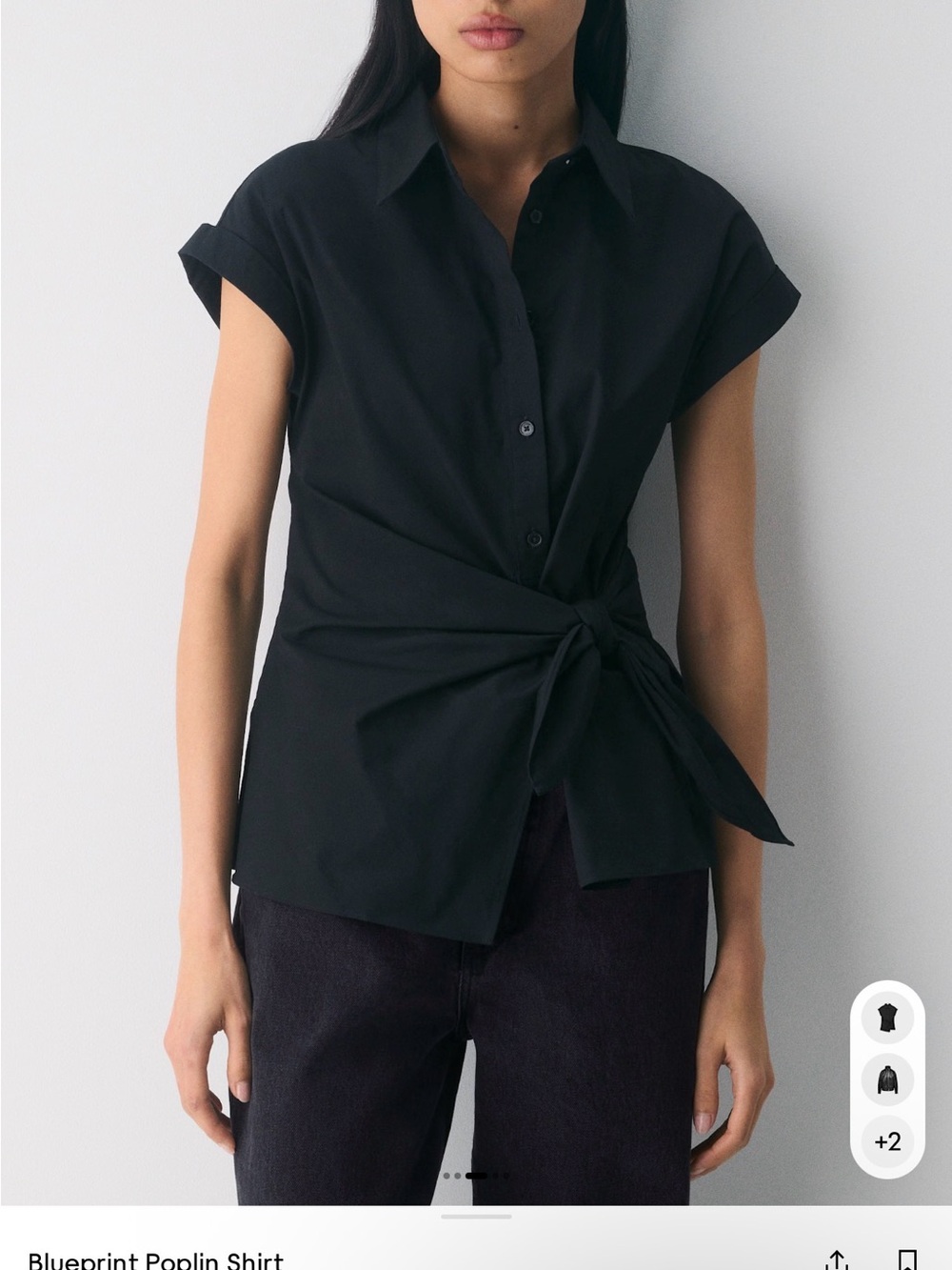 Aritzia Babaton Blueprint shirt -BNWT - XS